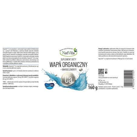 AQUAMIN Ca (wapniowy) - zdjęcie produktu