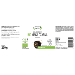 Maca BIO czarna tabletki 500mg
