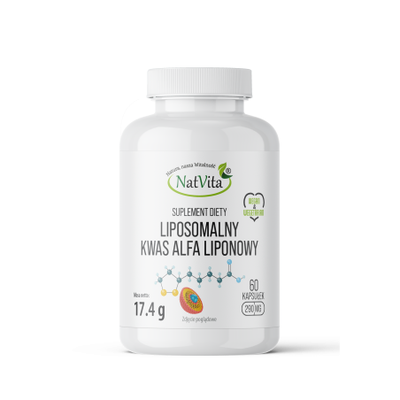 KWAS ALFA LIPONOWY ALA liposomalny kapsułki 290mg - zdjęcie produktu