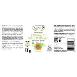 JABŁCZAN MAGNEZU liposomalny kapsułki 650mg