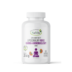 KWAS GAMMA-AMINOMASŁOWY GABA liposomalny kapsułki 360mg