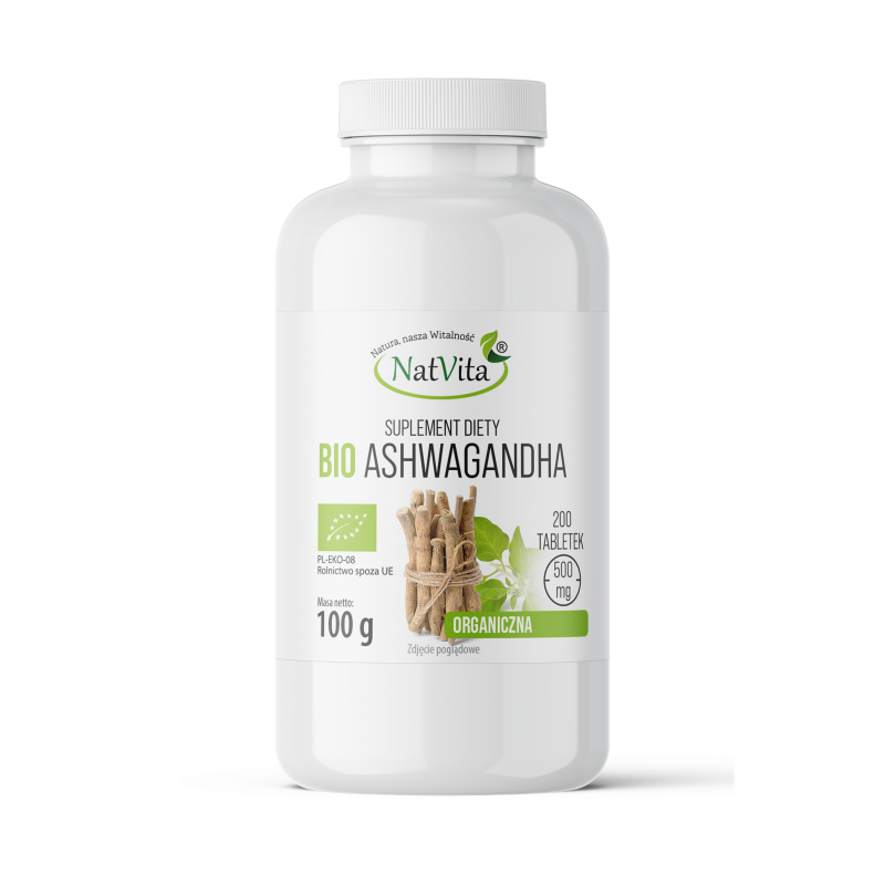 Ashwagandha BIO tabletki 500mg