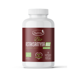 Astaksantyna BIO kapsułki VEGAN 12mg