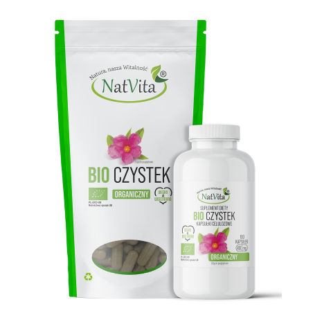 Czystek BIO kapsułki 400mg - zdjęcie produktu