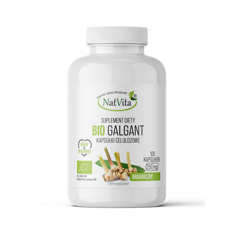 Galgant BIO kapsułki 250 mg