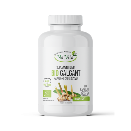 Galgant BIO kapsułki 250 mg - zdjęcie produktu