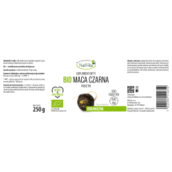 Maca BIO czarna tabletki 500mg