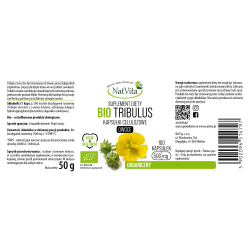 Tribulus Terrestris BIO kapsułki 500mg