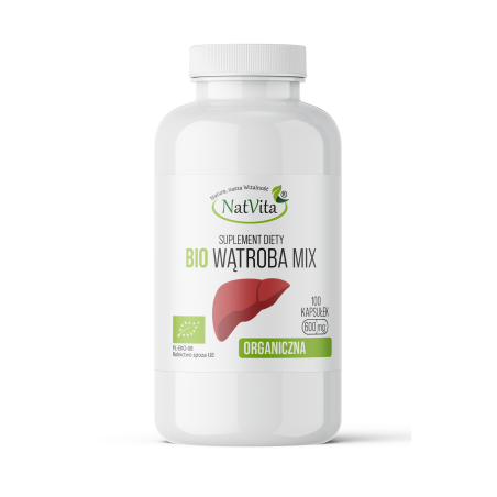 Wątroba BIO MIX kapsułki 600mg - zdjęcie produktu