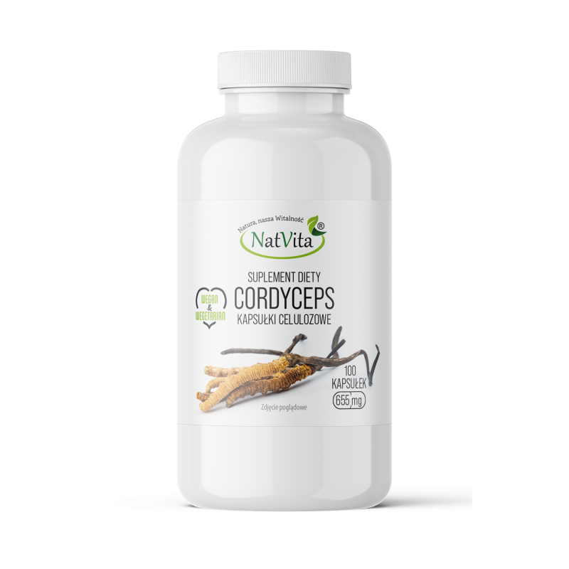 Cordyceps Sinensis kapsułki 655mg