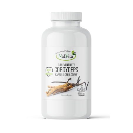 Cordyceps Sinensis kapsułki 655mg - zdjęcie produktu