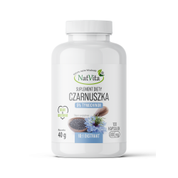 Nigellin Czarnuszka ekstrakt kapsułki 400mg