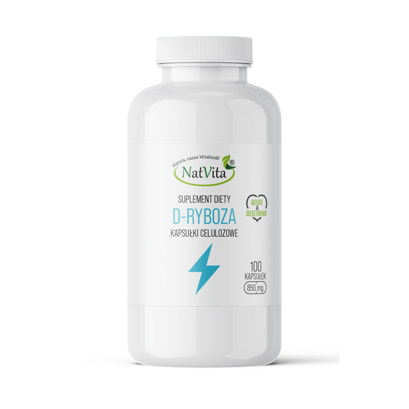 D-ryboza kapsułki 850mg