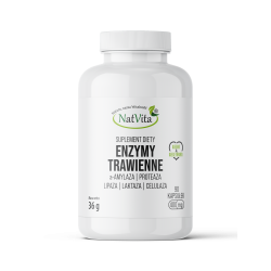 Digezyme Enzymy Trawienne w kapsułkach 400mg