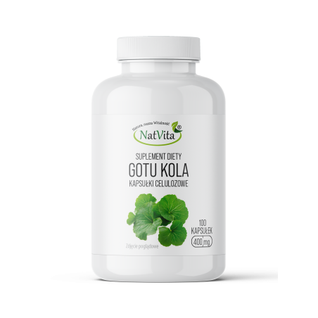 Gotu Kola kapsułki 400mg - zdjęcie produktu