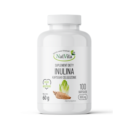 Inulina kapsułki 600mg - zdjęcie produktu
