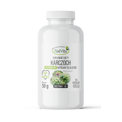 Karczoch ekstrakt 15:1 kapsułki 500mg