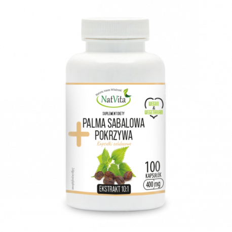 Palma Sabalowa + Pokrzywa ekstrakt kapsułki 450mg