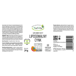 Cynk liposomalny kapsułki 400mg