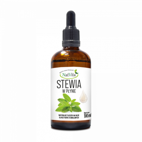 Stevia w płynie Fluid - naturalny słodzik cena sklep stewia