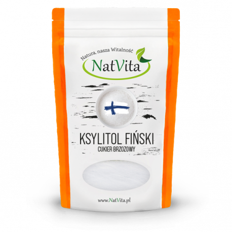 Ksylitol finlandzki ,,cukier brzozowy" Xylitol naturalny - cena sklep finlandia