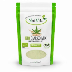 Mix Białkowy Bio: konopia + groch + ryż