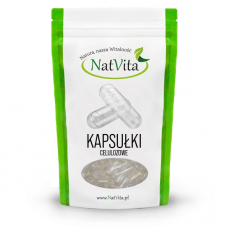 Kapsułki celulozowo przeźroczyste nr. 00