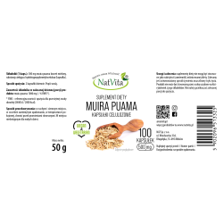 Muira Puama kapsułki 500mg