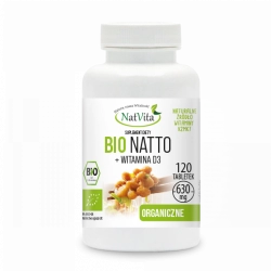 Bio natto + D3 120 tabletek