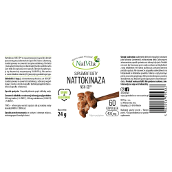 Nattokinaza NSK-SD kapusłki 400mg