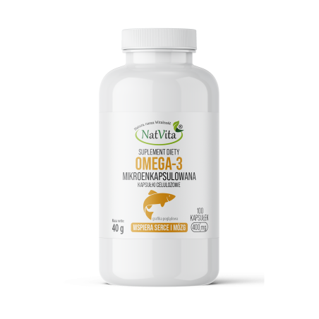 OMEGA 3 Mikroenkapsulowana DHA EPA 360 kapsułki 400mg - zdjęcie produktu