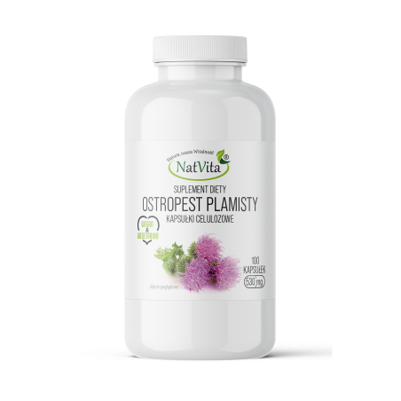 Ostropest Plamisty kapsułki 530mg - zdjęcie produktu