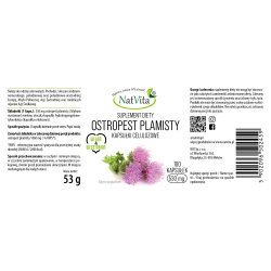 Ostropest Plamisty kapsułki 530mg