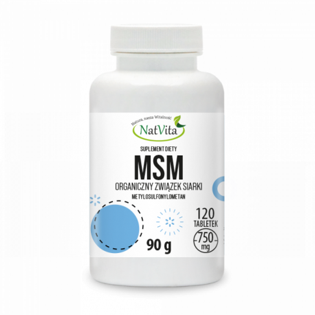 MSM tabletki - cena sklep kolagen keratyna metylosulfonylometan