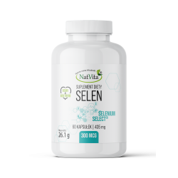 Selen - Selenium Select kapsułki 435mg