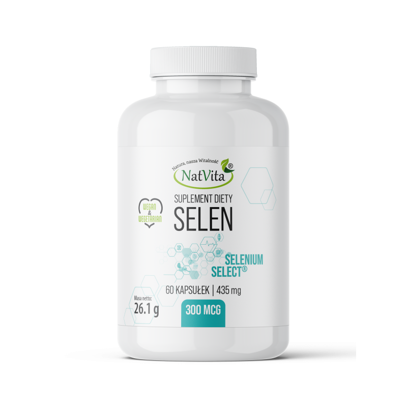 Selen - Selenium Select kapsułki 435mg
