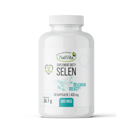 Selen - Selenium Select kapsułki 435mg - zdjęcie produktu