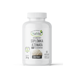 Soplówka Jeżowata ekstrakt 30% kapsułki 400mg