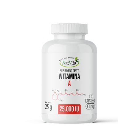 Witamina A 25.000 IU softgel - zdjęcie produktu
