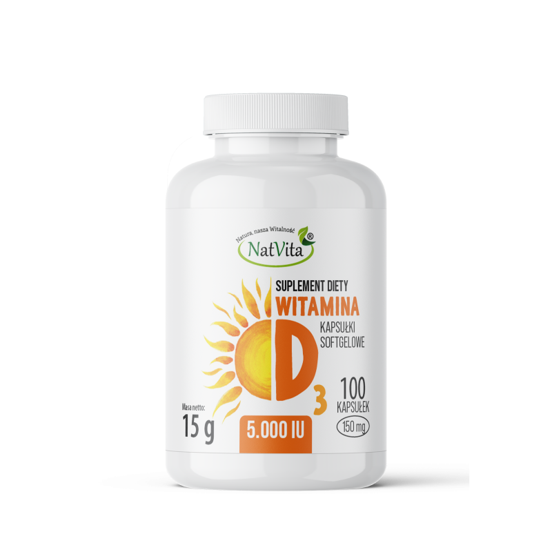 Witamina D3 5.000 IU softgel