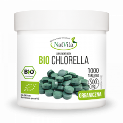 Chlorella tabletki BIO - cena sklep glony
