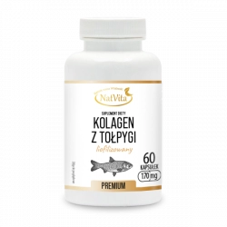 Kolagen z Tołpygi liofilizowany kapsułki żelatynowe 170mg 60 kaps cena sklep