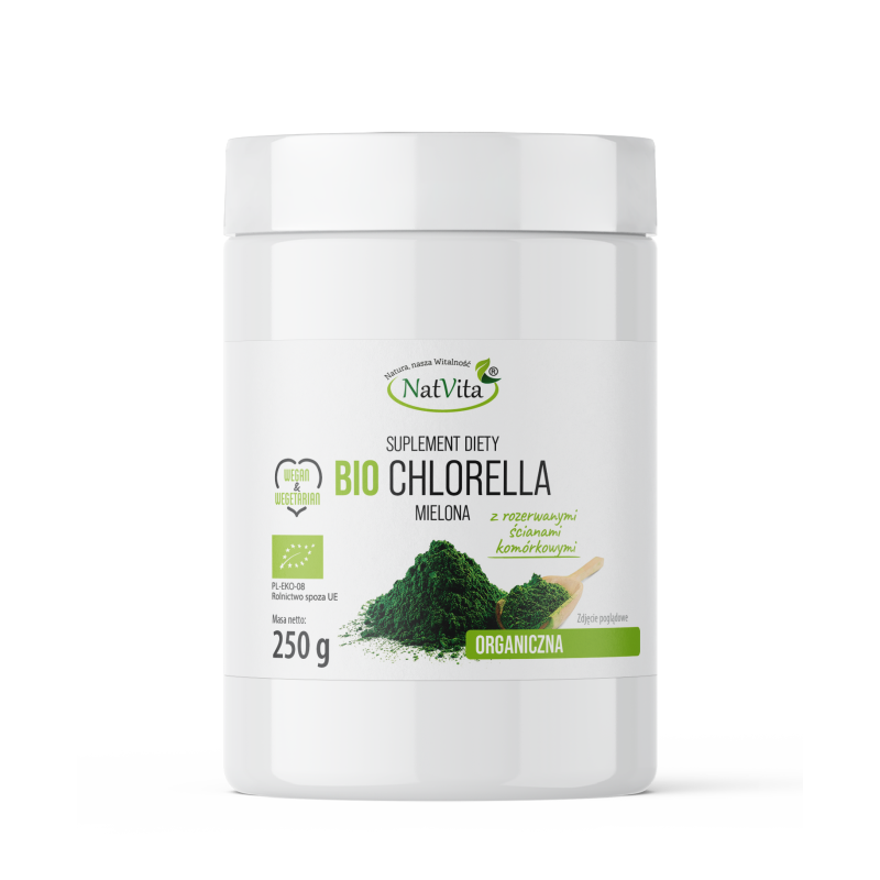 Chlorella BIO mielona
