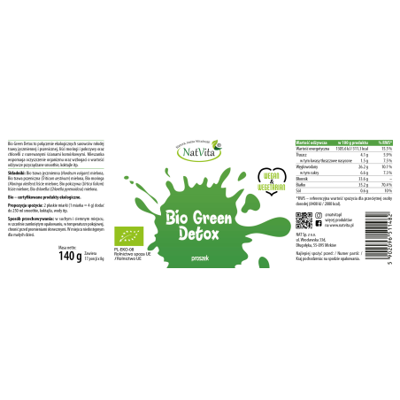 Green Detox BIO - zdjęcie produktu