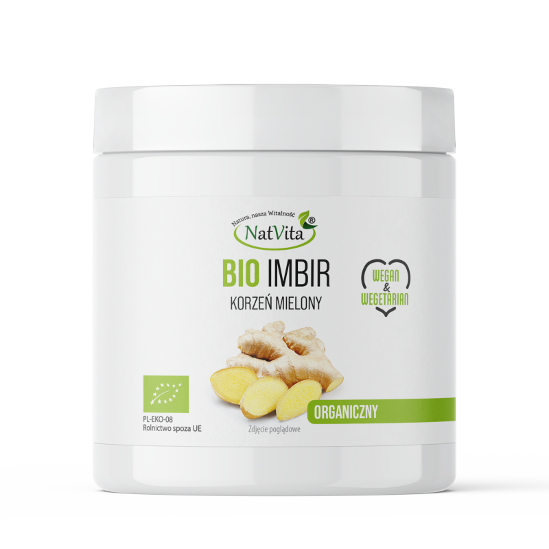 Imbir BIO mielony