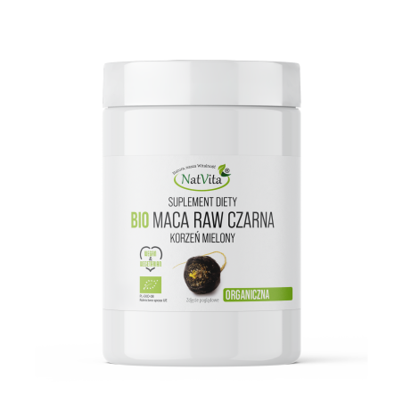 Maca BIO RAW czarna mielona - zdjęcie produktu