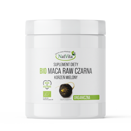 Maca BIO RAW czarna mielona - zdjęcie produktu