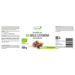 Maca BIO RAW czerwona mielona
