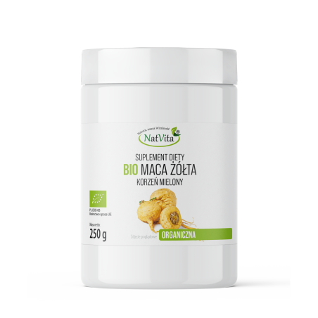 Maca BIO RAW żółta mielona - zdjęcie produktu