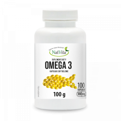 Omega 3 w kapsułkach 1000mg 100 kapsułek olej z ryb cena sklep
